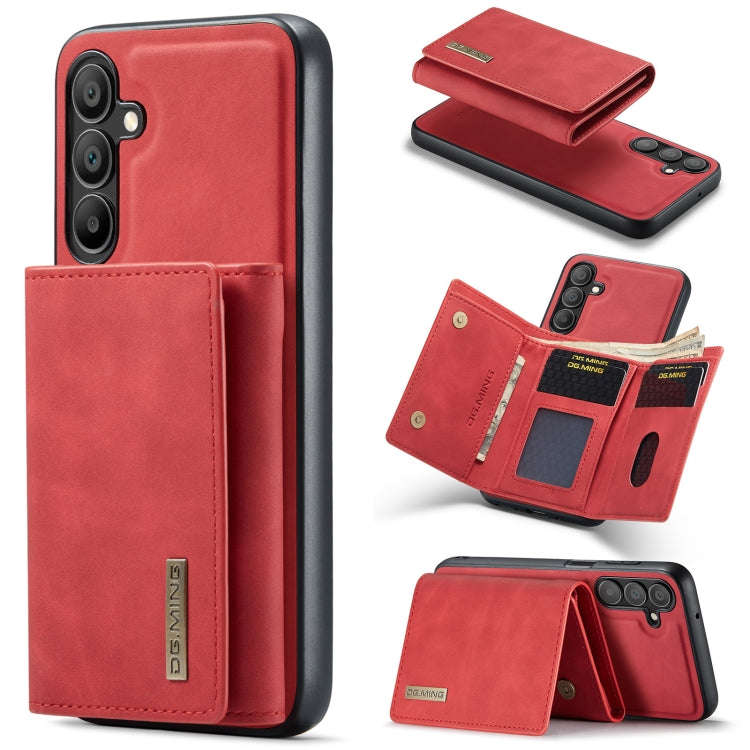 DG.MING M1 Series 3-Fold Multi Card Wallet + Magnetic Phone Case, For Samsung Galaxy A15 5G / A15...
