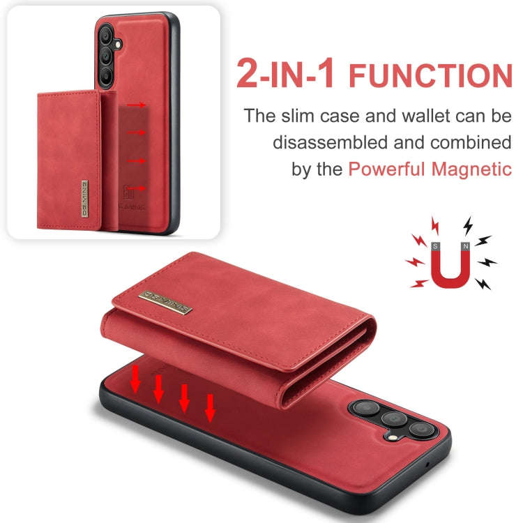 DG.MING M1 Series 3-Fold Multi Card Wallet + Magnetic Phone Case, For Samsung Galaxy A15 5G / A15...