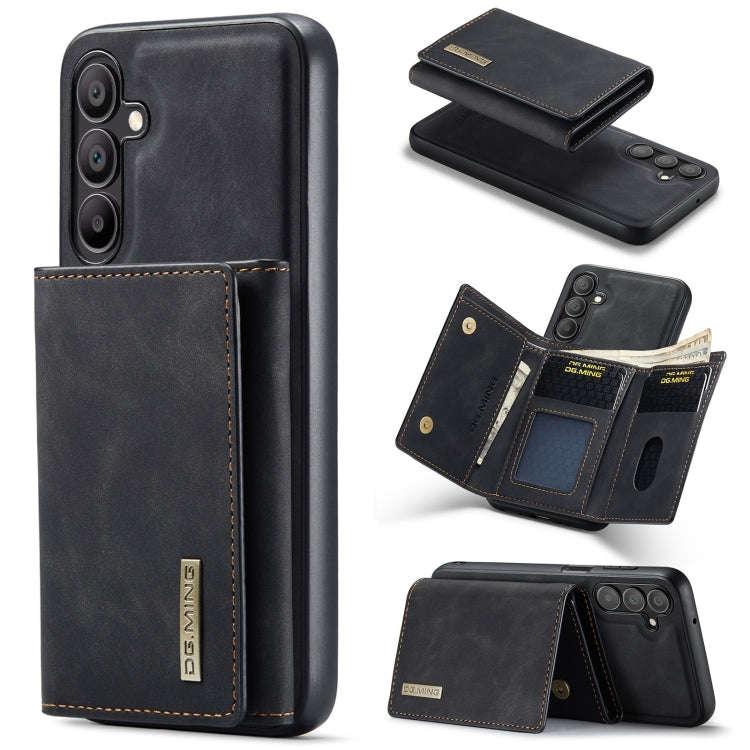 DG.MING M1 Series 3-Fold Multi Card Wallet + Magnetic Phone Case, For Samsung Galaxy A15 5G / A15...