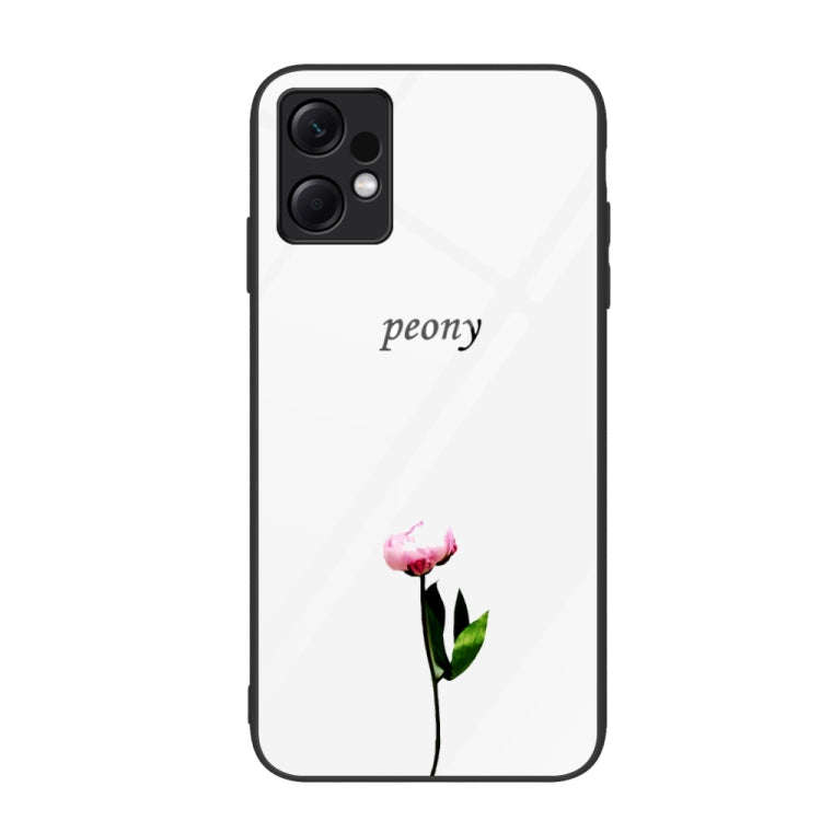 Colorful Painted Glass Phone Case, For Xiaomi Redmi Note 12 4G Global, For Xiaomi Redmi Note 12 T...