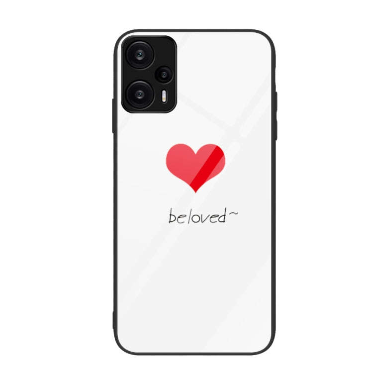Colorful Painted Glass Phone Case, For Xiaomi Redmi Note 12 4G Global, For Xiaomi Redmi Note 12 T...