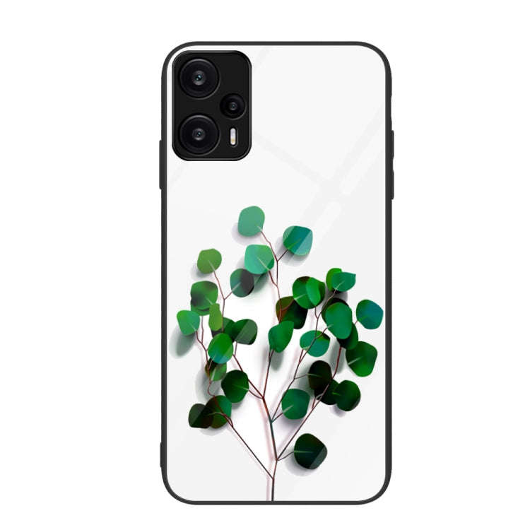 Colorful Painted Glass Phone Case, For Xiaomi Redmi Note 12 4G Global, For Xiaomi Redmi Note 12 T...
