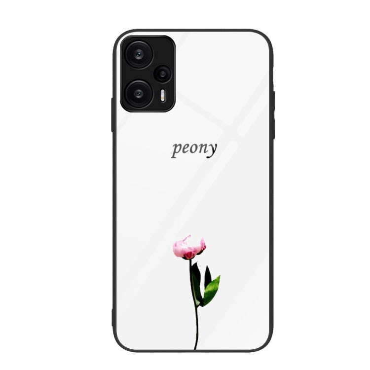 Colorful Painted Glass Phone Case, For Xiaomi Redmi Note 12 4G Global, For Xiaomi Redmi Note 12 T...