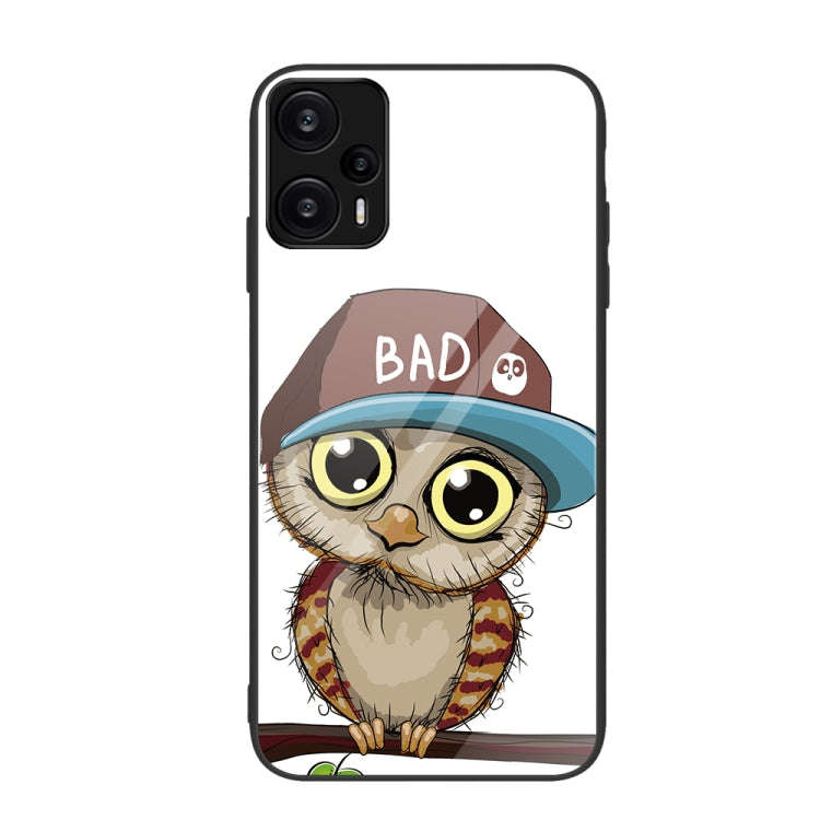 Colorful Painted Glass Phone Case, For Xiaomi Redmi Note 12 4G Global, For Xiaomi Redmi Note 12 T...