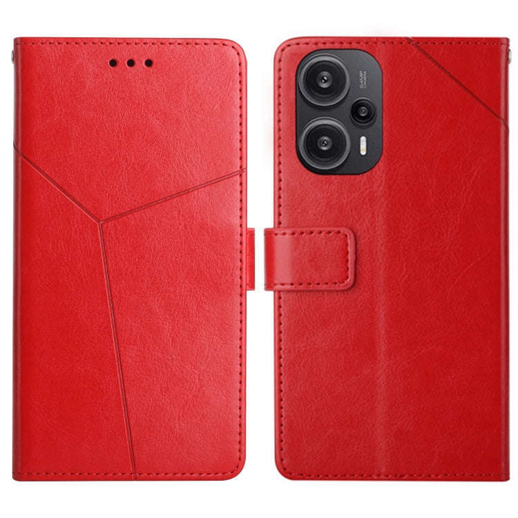 Y-shaped Pattern Flip Leather Phone Case, For Xiaomi 13T / 13T Pro, For Xiaomi Redmi 12 4G Global...