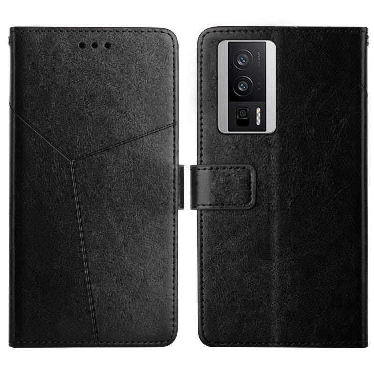Y-shaped Pattern Flip Leather Phone Case, For Xiaomi 13T / 13T Pro, For Xiaomi Redmi 12 4G Global...