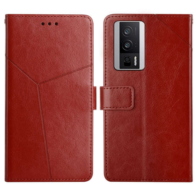Y-shaped Pattern Flip Leather Phone Case, For Xiaomi 13T / 13T Pro, For Xiaomi Redmi 12 4G Global...