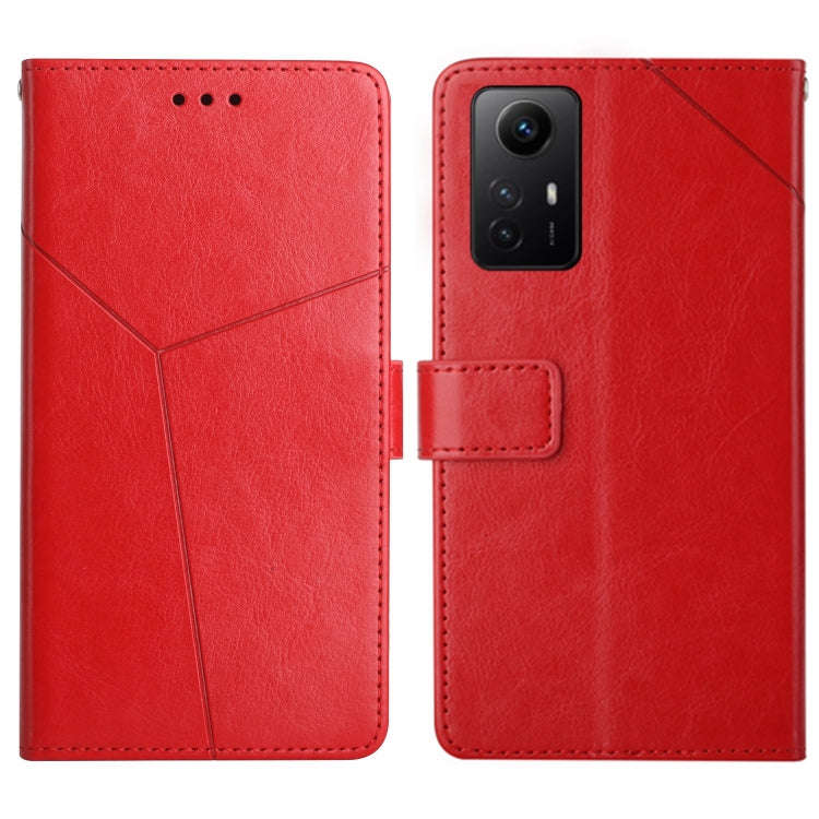 Y-shaped Pattern Flip Leather Phone Case, For Xiaomi 13T / 13T Pro, For Xiaomi Redmi 12 4G Global...