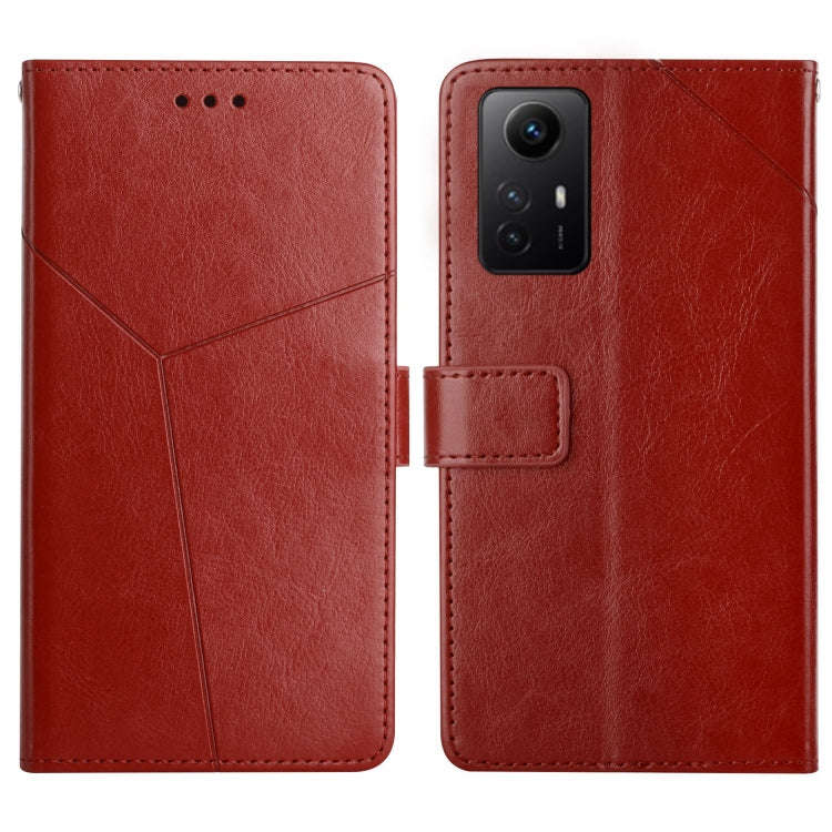 Y-shaped Pattern Flip Leather Phone Case, For Xiaomi 13T / 13T Pro, For Xiaomi Redmi 12 4G Global...