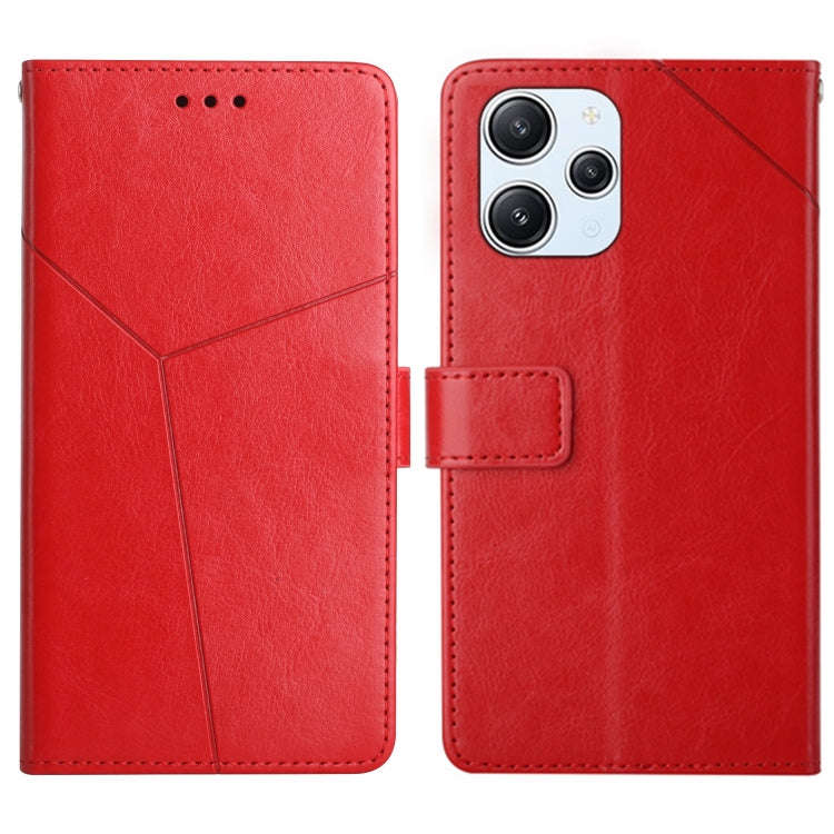 Y-shaped Pattern Flip Leather Phone Case, For Xiaomi 13T / 13T Pro, For Xiaomi Redmi 12 4G Global...