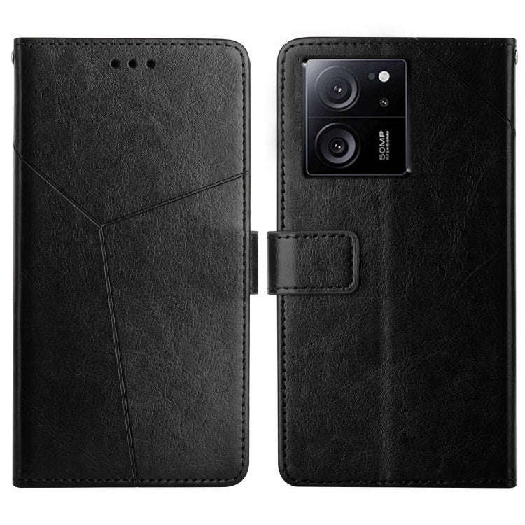 Y-shaped Pattern Flip Leather Phone Case, For Xiaomi 13T / 13T Pro, For Xiaomi Redmi 12 4G Global...