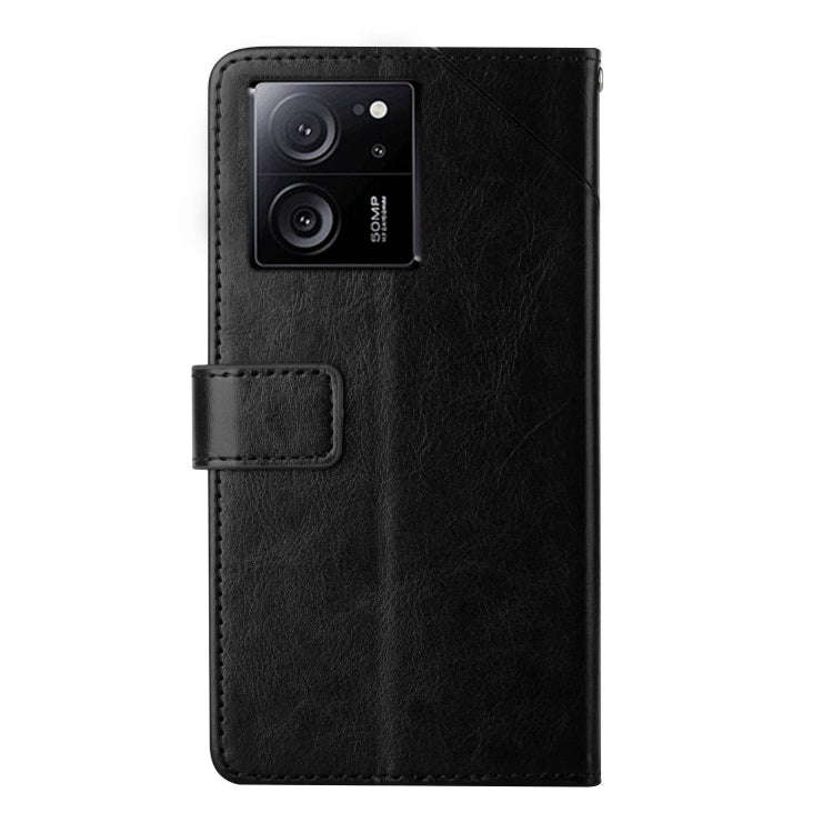 Y-shaped Pattern Flip Leather Phone Case, For Xiaomi 13T / 13T Pro, For Xiaomi Redmi 12 4G Global...