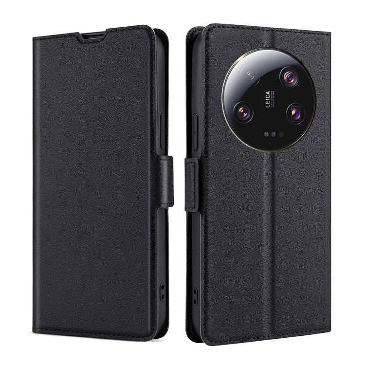 Ultra-thin Voltage Side Buckle Horizontal Flip Leather Phone Case, For Xiaomi Redmi Turbo 3 5G, F...