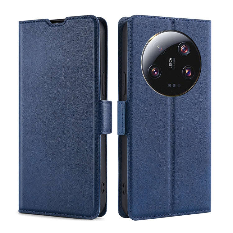 Ultra-thin Voltage Side Buckle Horizontal Flip Leather Phone Case, For Xiaomi Redmi Turbo 3 5G, F...