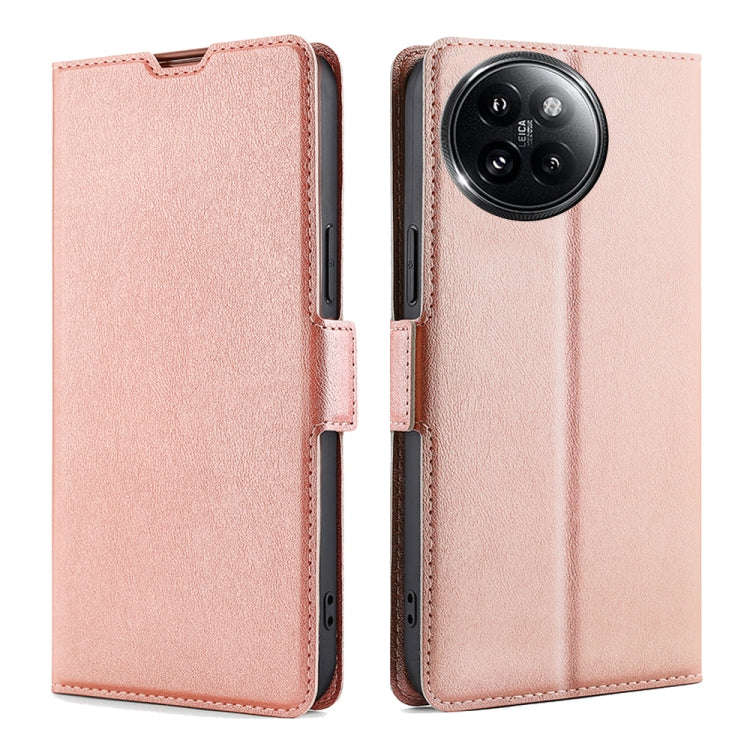 Ultra-thin Voltage Side Buckle Horizontal Flip Leather Phone Case, For Xiaomi Redmi Turbo 3 5G, F...