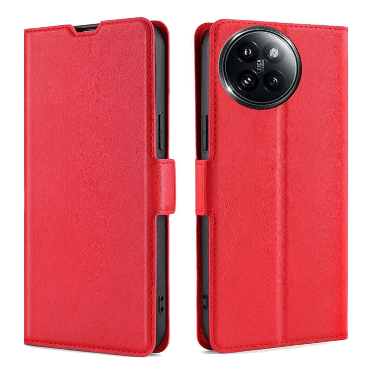 Ultra-thin Voltage Side Buckle Horizontal Flip Leather Phone Case, For Xiaomi Redmi Turbo 3 5G, F...