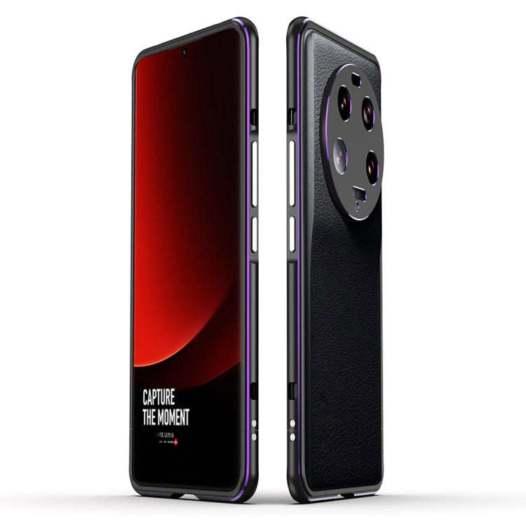 LK Aurora Metal Phone Frame with Lens Cover, For Xiaomi 13 Ultra