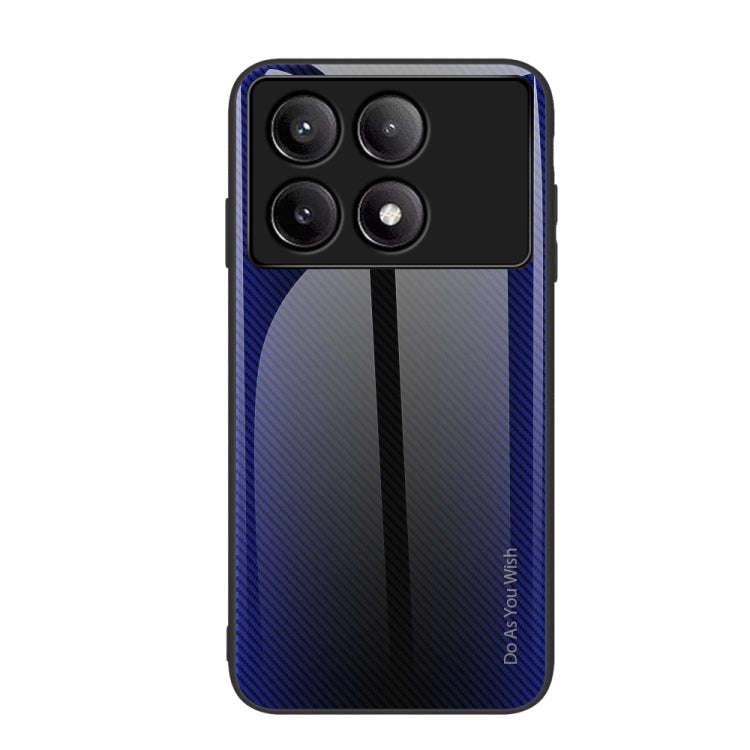 Texture Gradient Glass TPU Phone Case, For Xiaomi Poco F6, For Xiaomi Poco F6 Pro, For Xiaomi Red...