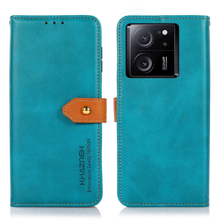 KHAZNEH Cowhide Texture Flip Leather Phone Case, For Xiaomi Redmi Note 13 5G Global, For Xiaomi R...