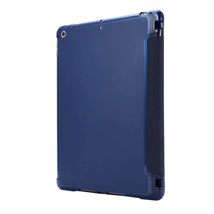 Airbag Horizontal Flip Leather Case with Three-fold Holder & Pen Holder, For iPad 10.2 2021 / 202...