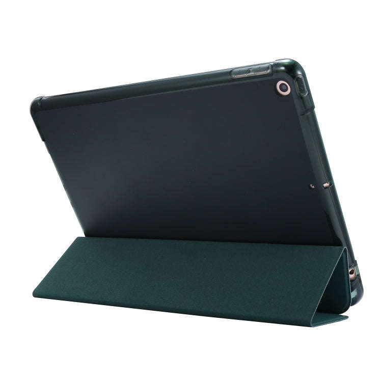 Airbag Horizontal Flip Leather Case with Three-fold Holder & Pen Holder, For iPad 10.2 2021 / 202...