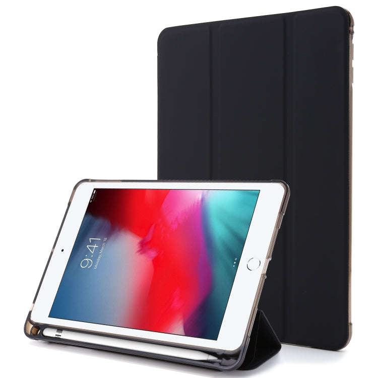 Airbag Horizontal Flip Leather Case with Three-fold Holder & Pen Holder, For iPad 10.2 2021 / 202...