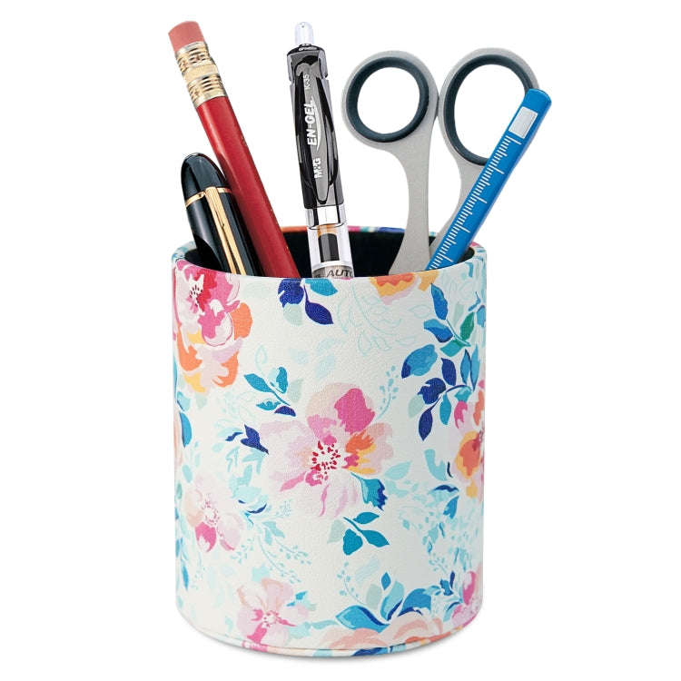 PU Leather Tool Storage Box Desktop Pen Holder
