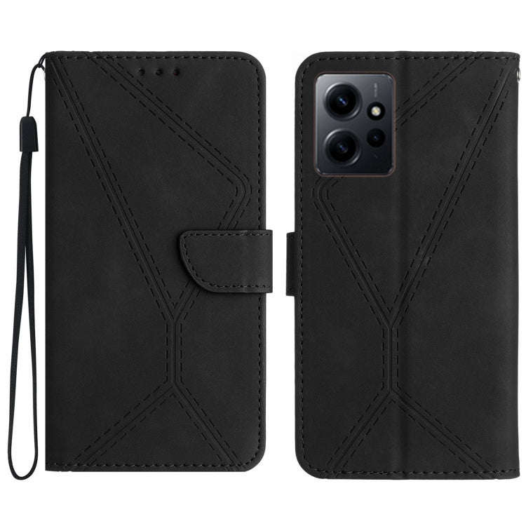Stitching Embossed Leather Phone Case, For Xiaomi 13 Ultra, For Xiaomi Redmi Note 12 4G, For Xiao...
