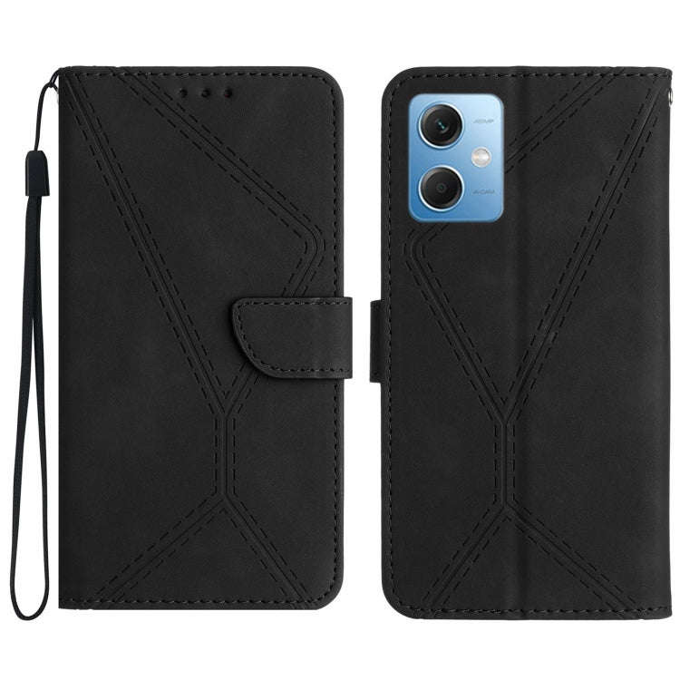 Stitching Embossed Leather Phone Case, For Xiaomi 13 Ultra, For Xiaomi Redmi Note 12 4G, For Xiao...