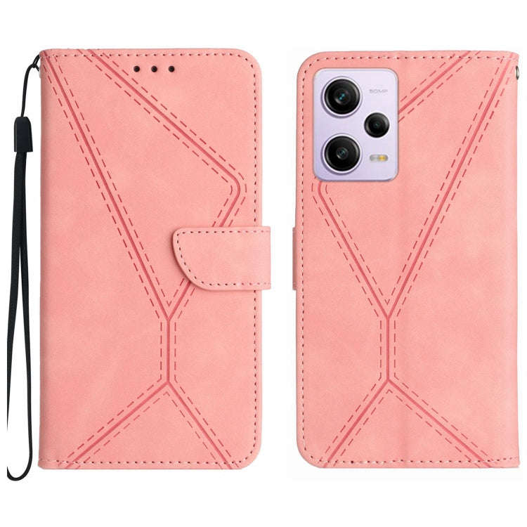 Stitching Embossed Leather Phone Case, For Xiaomi 13 Ultra, For Xiaomi Redmi Note 12 4G, For Xiao...
