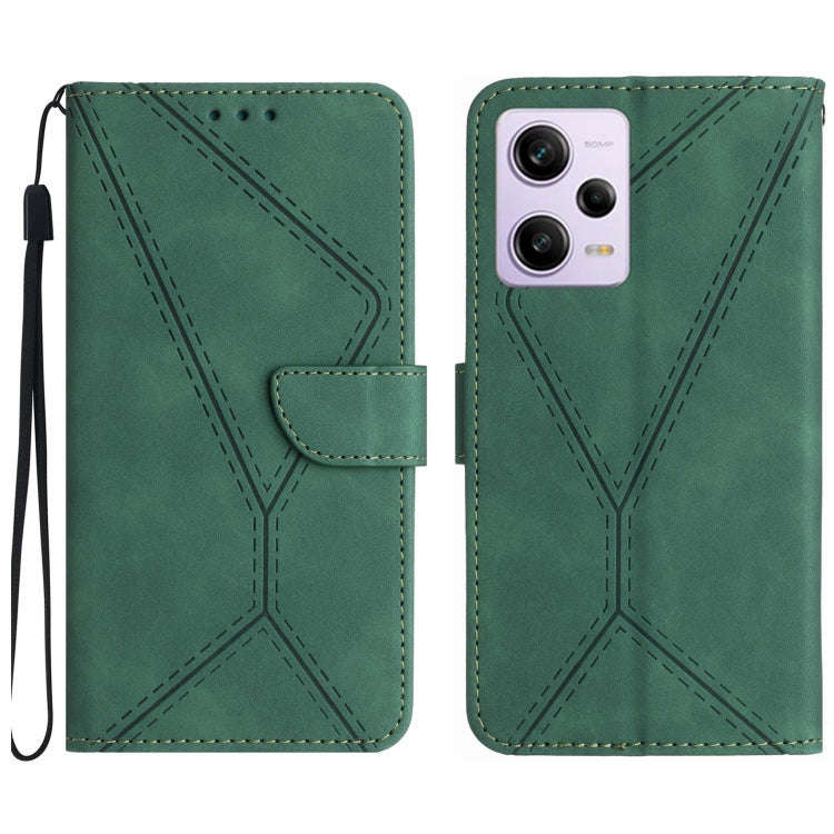 Stitching Embossed Leather Phone Case, For Xiaomi 13 Ultra, For Xiaomi Redmi Note 12 4G, For Xiao...