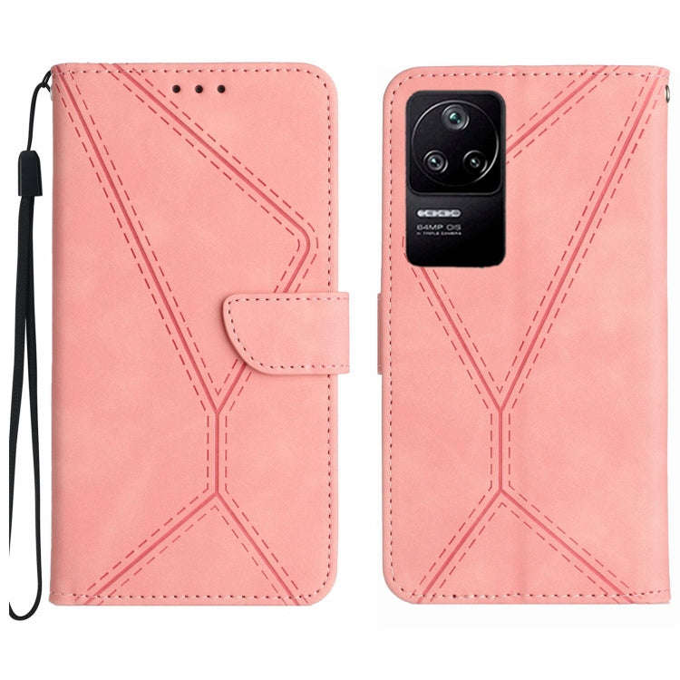 Stitching Embossed Leather Phone Case, For Redmi Note 11 4G Global, For Xiaomi POCO F4 5G, For Xi...