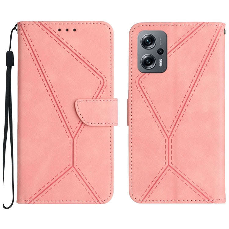 Stitching Embossed Leather Phone Case, For Xiaomi 13 Lite, For Xiaomi 13 Pro, For Xiaomi 13, For ...