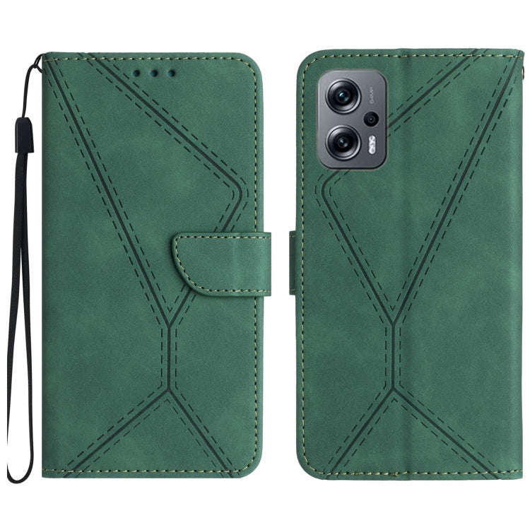 Stitching Embossed Leather Phone Case, For Xiaomi 13 Lite, For Xiaomi 13 Pro, For Xiaomi 13, For ...