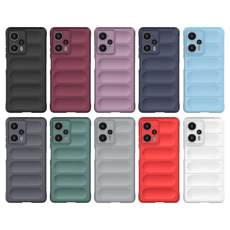 Magic Shield TPU + Flannel Phone Case, For Xiaomi Redmi Note 12 Turbo