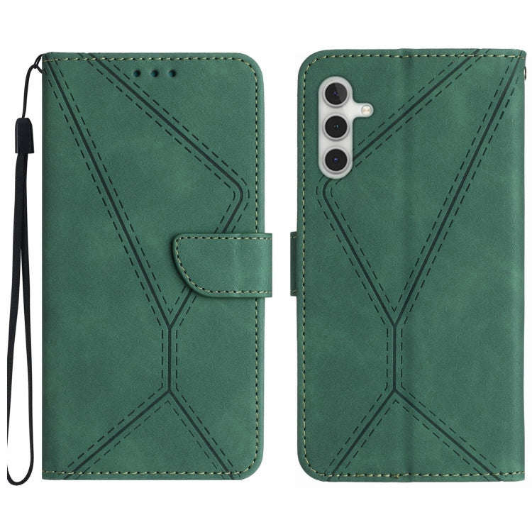 Stitching Embossed Leather Phone Case, For Samsung Galaxy A12 / M12, For Samsung Galaxy A13 4G, F...