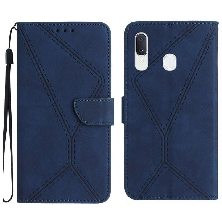 Stitching Embossed Leather Phone Case, For Samsung Galaxy A12 / M12, For Samsung Galaxy A13 4G, F...