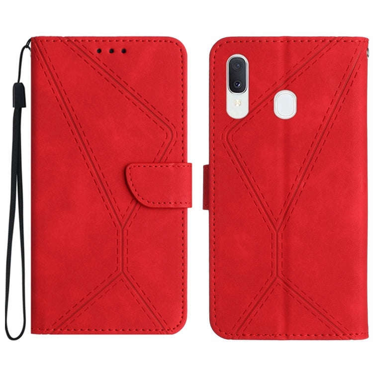 Stitching Embossed Leather Phone Case, For Samsung Galaxy A12 / M12, For Samsung Galaxy A13 4G, F...