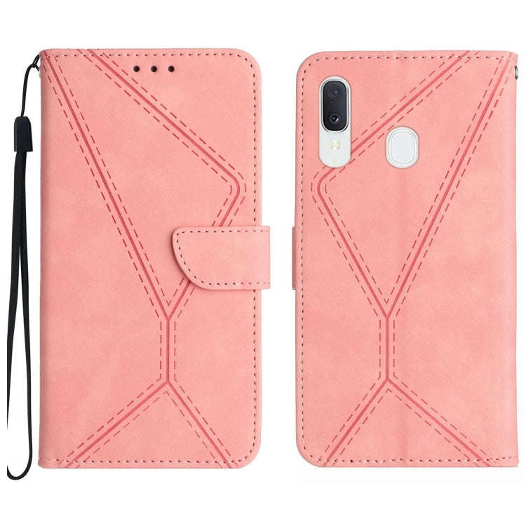 Stitching Embossed Leather Phone Case, For Samsung Galaxy A12 / M12, For Samsung Galaxy A13 4G, F...