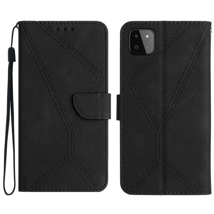 Stitching Embossed Leather Phone Case, For Samsung Galaxy A12 / M12, For Samsung Galaxy A13 4G, F...