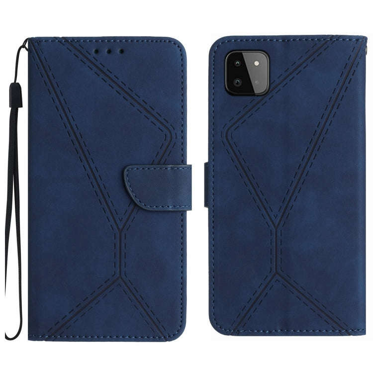 Stitching Embossed Leather Phone Case, For Samsung Galaxy A12 / M12, For Samsung Galaxy A13 4G, F...