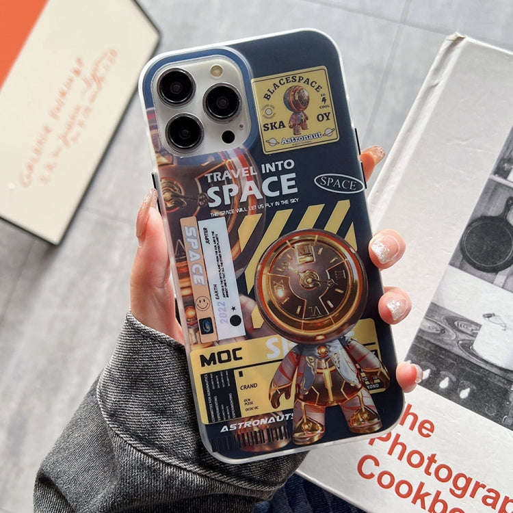Dual-side IMD Astronaut Frosted Phone Case, For iPhone 14, For iPhone 14 Plus, For iPhone 14 Pro,...
