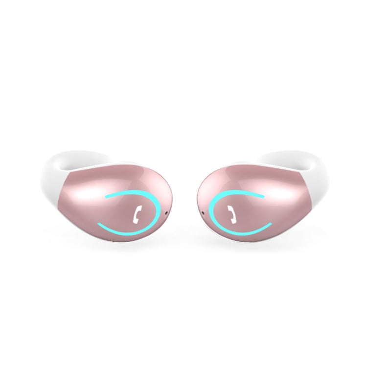YX08 Ultra-light Ear-hook Stereo Wireless V5.0 Bluetooth Earphones, Binaural, Double