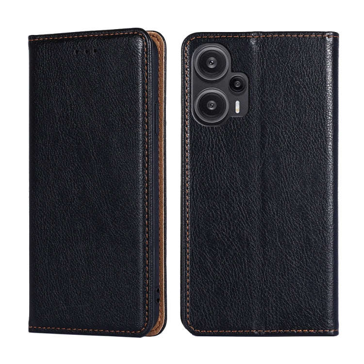 Gloss Oil Solid Color Magnetic Leather Phone Case, For Xiaomi Redmi Note 12S 4G, For Xiaomi Redmi...