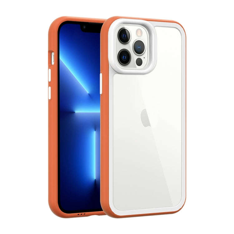Color Frame 2 in 1 Hollow Cooling Phone Case, For iPhone 14, For iPhone 14 Pro Max, For iPhone 13...