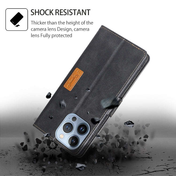 Contrast Color Side Buckle Leather Phone Case, For Xiaomi Redmi Turbo 3 5G, For Xiaomi Civi 4 Pro...