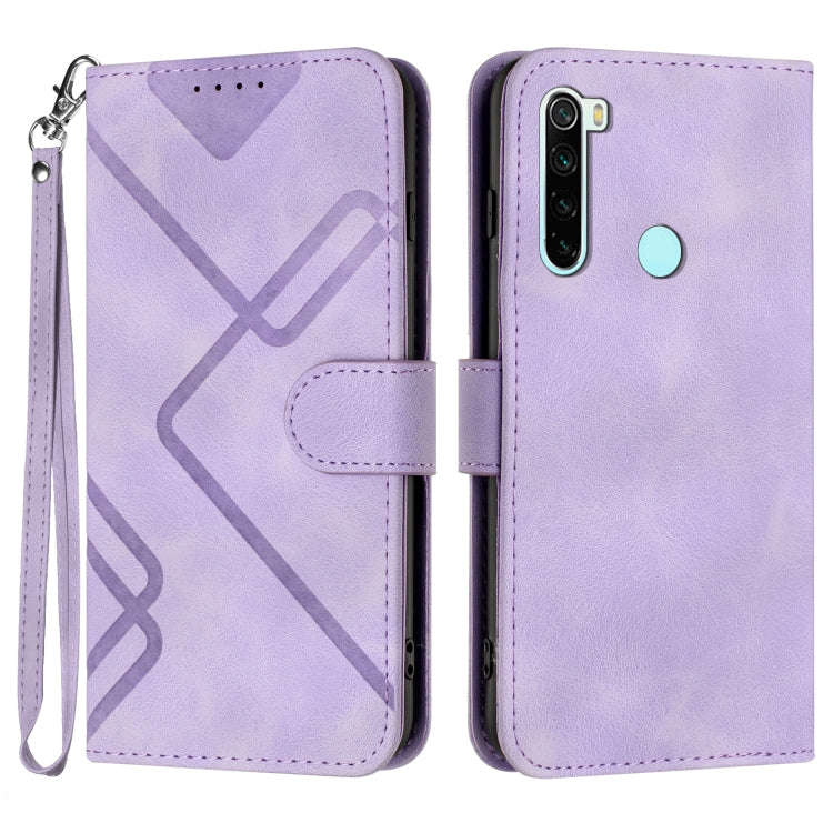 Line Pattern Skin Feel Leather Phone Case, For Xiaomi Mi 10T 5G/10T Pro 5G, For Xiaomi Redmi Note...