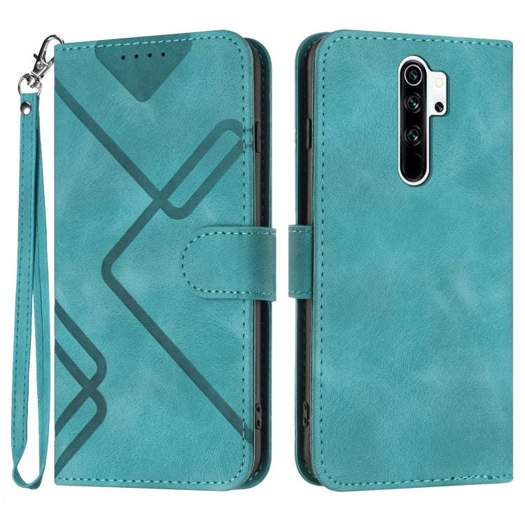 Line Pattern Skin Feel Leather Phone Case, For Xiaomi Redmi Note 8 Pro, For Xiaomi Redmi Note 7
