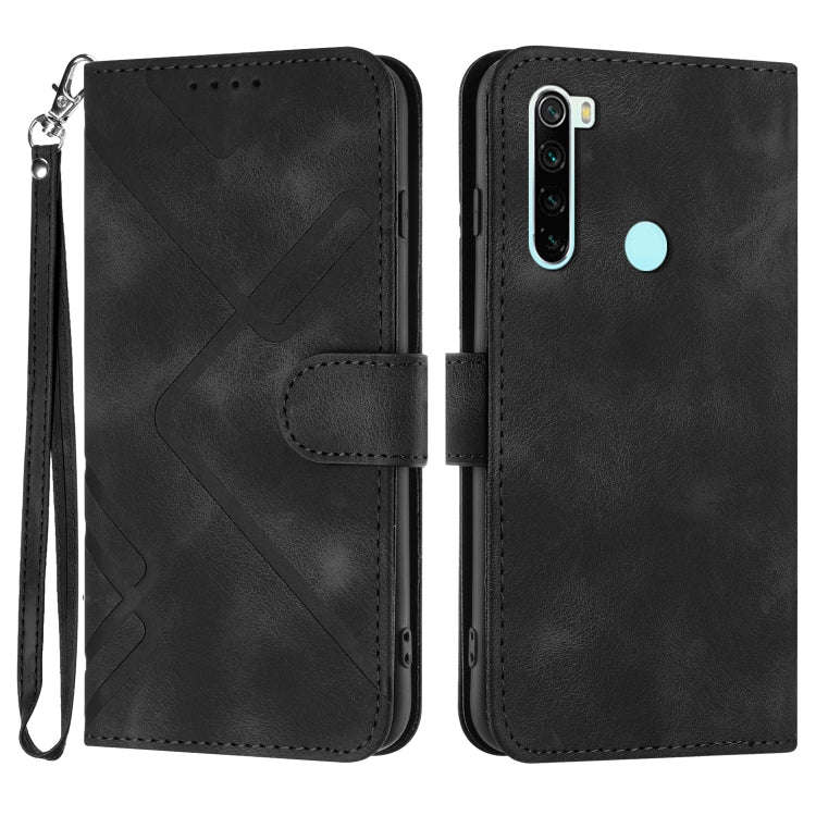 Line Pattern Skin Feel Leather Phone Case, For Xiaomi Mi 10T 5G/10T Pro 5G, For Xiaomi Redmi Note...