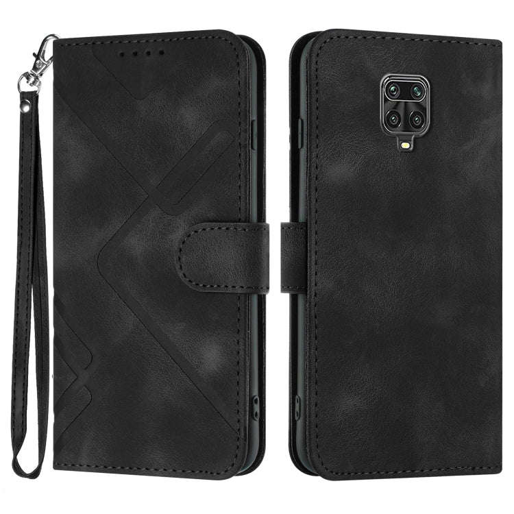 Line Pattern Skin Feel Leather Phone Case, For Xiaomi Mi 10T 5G/10T Pro 5G, For Xiaomi Redmi Note...